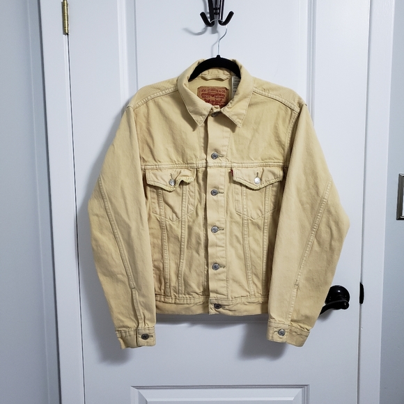 Levi's Jackets & Blazers - LEVI STRAUSS Yellow Trucker Denim Jacket